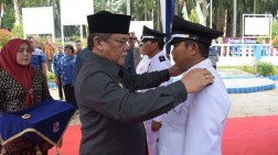 HMA Yusuf Siregar Lantik Tiga Kades Antar Waktu