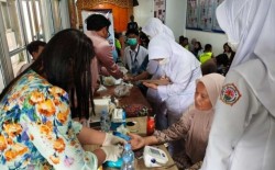 HUT ke-81 RI, Lapas Pekanbaru Gelar Bakti Kesehatan Gratis bagi Warga dan Keluarga Binaan