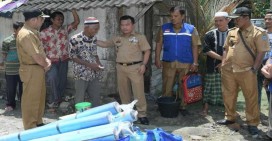 Ikut Berduka, Bupati Merangin Beri Santunan Korban Si Jago Merah