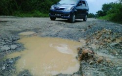 Jalan Nasional di Tapanuli Selatan Seperti 