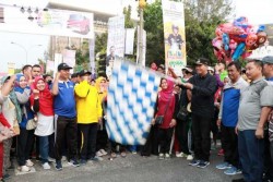 Jalan Sehat Bersempena HUT ke 100 Damkar di Pekanbaru