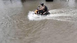 Jalan Taman Sari Tanjunguban dan Simpang Lagoi Langganan Banjir