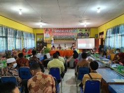 Jalankan Amanat Perda, Ansar Turut Sosialisasikan Bahaya Narkoba