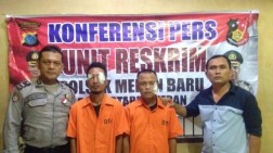 Jambret Handphone Pengendara di Jalan Iskandar Muda, Dua Pria ini Babak Belur Dihajar Massa