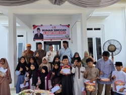 Kado untuk Hari Jadi Riau ke-69, Hendry Munief Hadirkan Rumah Singgah di Pekanbaru