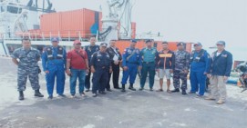 Kapal Tug Boat Milik PPLP Tanjung Uban Tenggelam dan Hilang Dihantam Ombak