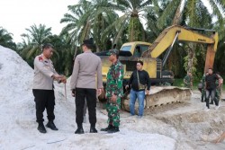 Kapolres Kampar Patroli Gabungan Pertambangan Ilegal di Tambang, Begini Kronologinya
