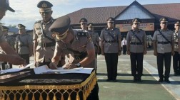 Kasat Reskrim dan Kasat Intelkam Polres Pidie Diganti, Kompol Syahral Kabag Ops