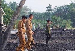 Kebakaran Hanguskan 290 Asrama Santri Ponpes Syekh Burhanuddin Kuntu, Bupati Kampar Bergerak Cepat