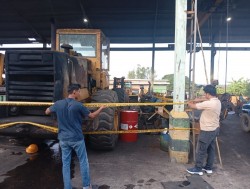 Kecelakaan Kerja di PT IKPP Perawang, Hifni Tewas Tertimpa Lift Silinder dan Bucket Wheel Loader