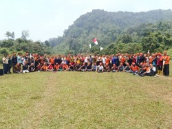 Kembara Bela Negara PKS Kampar 2026, Peserta Jalani Tantangan Alam
