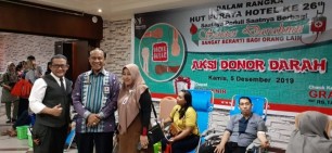 Ketua PMI Pekanbaru Apresiasi Donor Darah Hotel Furaya