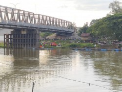 Kondisi Air Sungai Kampar Masih Tinggi dan Arus Deras, Wabup Imbau Orang Tua Awasi Anak