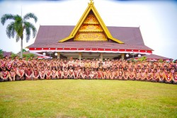Kontingen Jamnas XII Riau Resmi Dilepas, Ketua Kwarda Beri Motivasi kepada Peserta