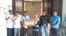 Koperasi BBDM Salurkan Bantuan Sosial Rp10 Juta ke 4 Desa dan 1 Kelurahan di Bukit Batu Bengkalis
