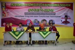 KPU Goes To Campus di Musykom Buya Hamka IMM Pekanbaru