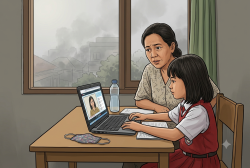 Kualitas Udara Pekanbaru Memburuk, PJJ Siswa Diperpanjang hingga 22 September