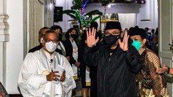 Kunjungi Perayaan Natal di GPIB, Gus Yaqut: Saya Menteri Agama untuk Semua Agama