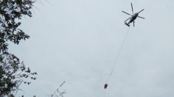 Lahan Terbakar Keluarkan Asap Putih, Usai Diguyur Hujan Dua Malam