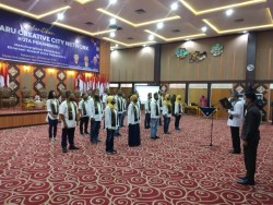 Lantik PCCN Pekanbaru, Firdaus Minta  Kembangkan Ekonomi Kreatif di Masa Pandemi