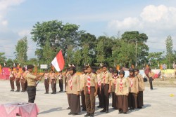 Latihan  Tingkat II Kwarran Bukit Raya Resmi Dibuka, Generasi Tangguh Siap Berbakti
