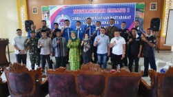 Liswarti Pimpin LPM Kecamatan Binawidya, Ketua LPM Wanita Pertama di Pekanbaru