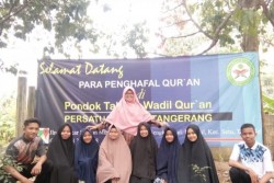 MAM Lakitan Pesisir Selatan kirim delapan santri ke Pondok Tahfidz Wadil Quran Tangerang