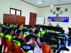 Mantapkan Kesiapan, Polres Kota Bukittinggi Menggelar Lat Pra Ops Zebra Singgalang 2019