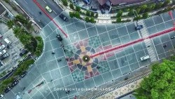 Menghebohkan..! Ornamen Jalan Mirip Salib Ada di Depan Balai Kota Surakarta, Bakal Didemo Warga