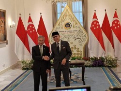 Menlu RI dan Singapura Bahas Karhutla, Bentuk Kerja Sama Lintas Negara