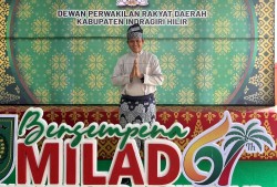Momentum HUT Inhil ke-61, Anggota DPRD Riau Samsuri Daris Sebut Infrastruktur Jadi Keluhan Utama