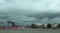 Muncul Fenomena Awan Menyerupai Ombak di Langit Pangkep Sulsel