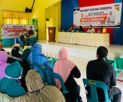 Nova Zahara Tampung Aspirasi Guru Dan Siswa Di SMAN 1 Langsa