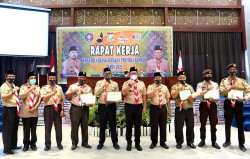 Pada 2021, Kwarcab Pramuka Kampar Programkan Desa Tangguh Bencana se-Kampar