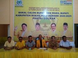 Partai Golkar Jadi Rebutan 17 Tokoh Untuk Maju Pilkada Rohul