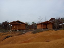 Pembanguna 50 Unit Rumah Bantuan Relokasi Abrasi dan Rawan Tsunami di Mentawai Sudah 80 %