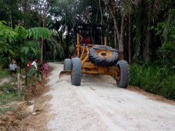 Pemdes Gobah Konsisten Bangun Infrastruktur Desa