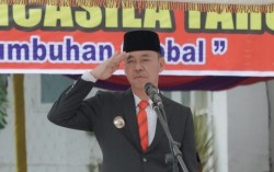 Pemkab Rohil Gelar Upacara Hari Lahir Pancasila