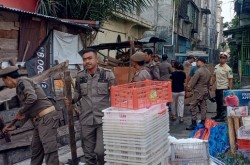 Pemkab Rohil Tata Ulang Wajah Bagansiapiapi, PKL Menggunakan Badan Jalan Ditertibkan