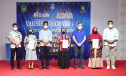 Pemko Batam Telah Vaksin 3.424 Guru se-Batam, Berharap Kelancaran Belajar di Kelas