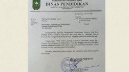 Pendaftaran PPDB 2021 untuk SMA dan SMK di Riau Ditunda