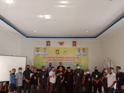 Pengurus KONI Kampar Masa Bakti 2016-2020 Resmi Demisioner