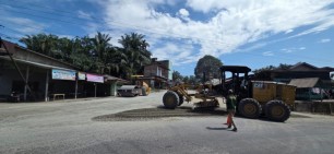 Perbaikan Jalan Provinsi Dipercepat, Pemprov Riau Pulihkan Akses Strategis di Rohul