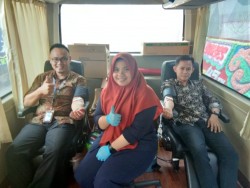 Perdana Sejak 2015, HUT ke 45 Aerofoood ACS Gelar Donor Darah