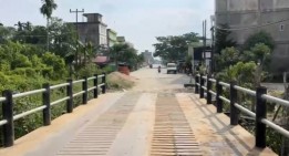 Perjuangan Samsuri Daris Berbuah Hasil, Perbaikan Jalan dan Jembatan di Parit Landang Selesai