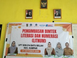 Perkuat Kualitas Pendidikan, UPT SDN 014 Batu Belah Gelar Pengimbasan Bimtek Literasi dan Numerasi