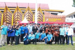 Pimpinan DPRD Pekanbaru Ikuti Apel Peringatan HUT Sumpah Pemuda Ke-91