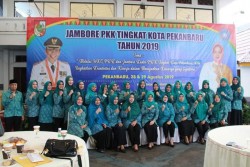 Plt Kadiskes, Buka Jambore  HKG PKK Kota Pekanbaru