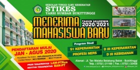 PMB Online STIKEs Yarsi Sumbar Dilakukan Hingga Perolehan NIM