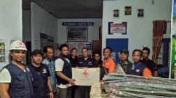 PMI Salurkan Bantuan untuk Korban Puting Beliung di Aceh Barat